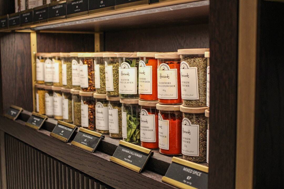 A unique blend of spices for cooking